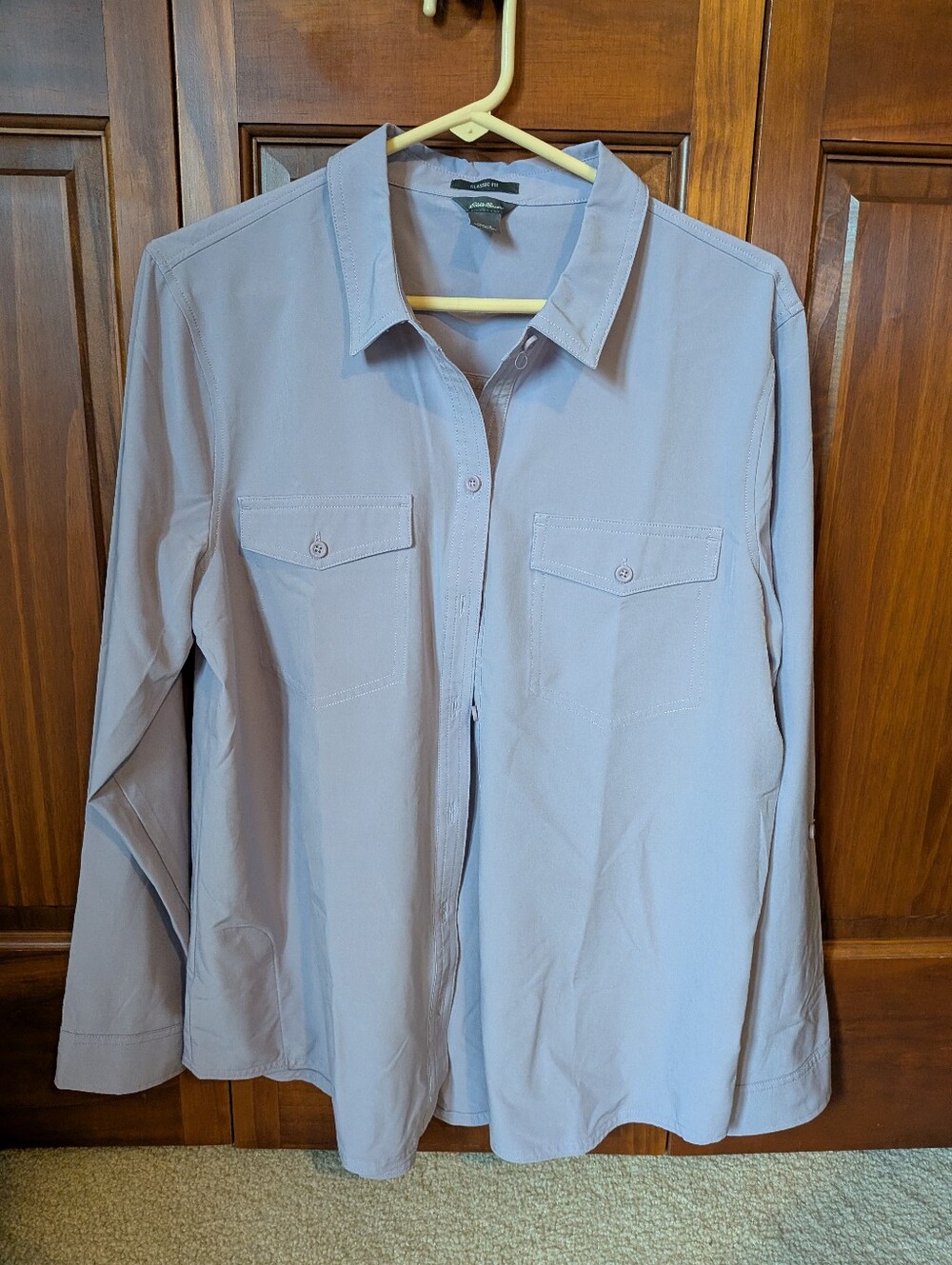 Eddie Bauer Departure 2.0 Long-Sleeve Shirt Women's Muted Purple L